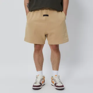 【Essentials】FOG Shorts 男款 女款 卡其色 抽繩 縮口 運動 休閒 短褲 160BT222004F