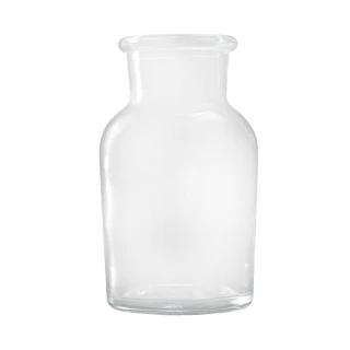 【玻璃工場】廣口瓶 500ml 2入 樣本瓶 藥罐 小瓶子 化學儀器 B-CGB500(廣口玻璃罐 氣體收集瓶 玻璃容器)