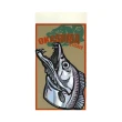 【日本製】OKASHIRA BIG 魚類防水貼紙(工具箱 置物箱 保冰箱 保冰桶 汽車 車貼 皆適用)