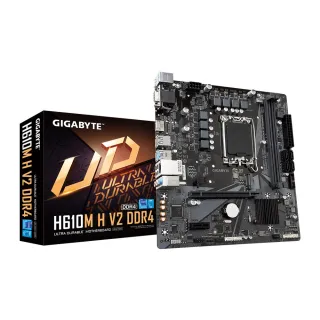 【GIGABYTE 技嘉】H610M H V2 DDR4 Intel 主機板