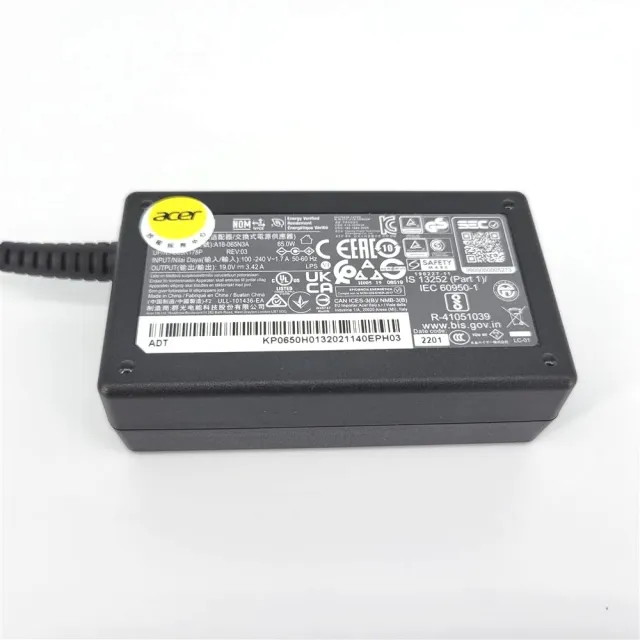 【Acer 宏碁】65W 變壓器 3.0*1.1mm 群光款(S7-392 V3-372 SF114 SF314 SF315 SF514 SP314 SP315 SP513)