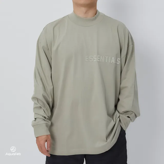 【Essentials】FOG L/S Tee 男款 女款 灰綠色 春夏 流行 長袖 上衣 125BT222013F