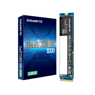 【GIGABYTE 技嘉】Gen3 2500E SSD 500GB 固態硬碟