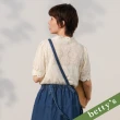 【betty’s 貝蒂思】滿版蕾絲珠釦裝飾上衣(米白)