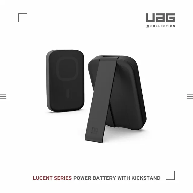 【UAG】(U) 磁吸式無線快充行動電源(15.4Wh QI充電 MagSafe)