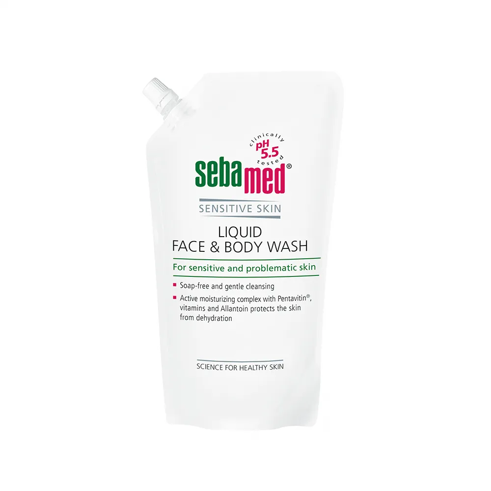 【SEBAMED 施巴】潔膚露環保包1000ml(總代理)