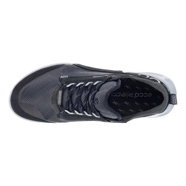 【ecco】BIOM 2.1 X MOUNTAIN W 健步2.1透氣織物戶外運動鞋 女鞋(黑色/磁石黑 82381360568)