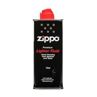 【Zippo】原廠打火機專用油 125ml(Zippo 原廠打火機專用油)