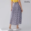 【Diffa】藍白花長裙-女
