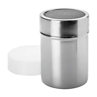 【IBILI】附蓋不鏽鋼糖粉罐  / 過篩器 麵粉篩子 篩網 糖粉 手持麵粉篩 手持篩網 過篩網 過濾篩