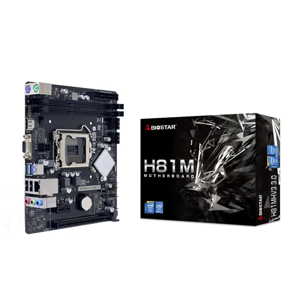 【BIOSTAR 映泰】H81MHV3 3.0 主機板(LGA1150)