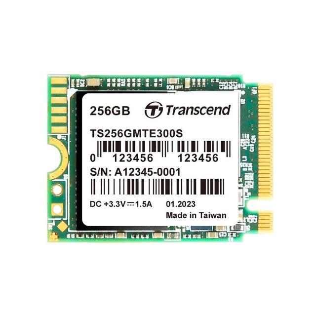 【Transcend 創見】MTE300S 256GB M.2 2230 PCIe Gen3x4 SSD固態硬碟(TS256GMTE300S 新舊包裝隨機出貨)