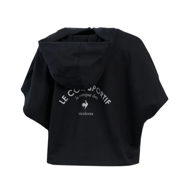【LE COQ SPORTIF 公雞】基礎百搭短袖連帽T恤 女-3色-LWR22231
