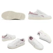 【REEBOK】休閒鞋 Royal Techque T 女鞋 白 粉紅 皮革 復古 麂皮 百搭 小白鞋(GZ6050)
