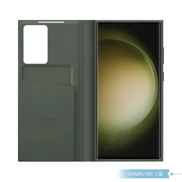 【SAMSUNG 三星】原廠 Galaxy S23 Ultra 5G S918專用 全透視感應 卡夾式保護殼(公司貨)
