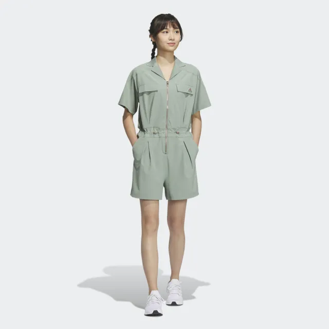 【adidas 官方旗艦】FUTURE OF TECH 連身褲 女(HY2843)