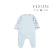 【Brands4Kids】海豚演唱會-長袖連身套裝-藍_Fixoni系列(3種尺寸可選)