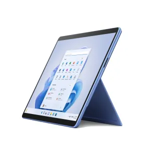 【Microsoft 微軟】福利品 Surface Pro9 13吋輕薄觸控筆電-寶石藍(i5-1235U/8G/256G/W11/QEZ-00050-M00)