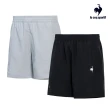 【LE COQ SPORTIF 公雞】防潑水基礎百搭平織運動短褲 男女-多款多色-LOR81881-882_LOR82881-882