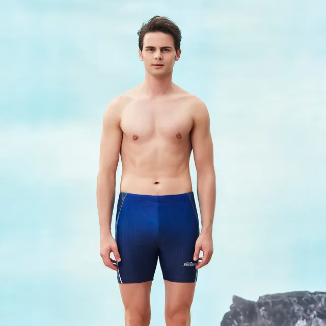 【Heatwave 熱浪】泳褲男性感五分褲平角防尷尬男士專業游泳衣(50365/M-3XL)