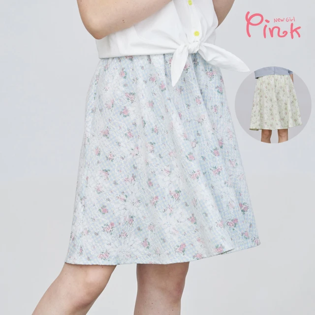 【PINK NEW GIRL】浪漫蕾絲小碎花裙 L1603WD(2色)