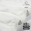 【棉花共和國】3入/包-6包-ONCE抗菌科學 女用加大免洗棉褲(出差、旅遊、防疫住宿)