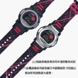 【CASIO 卡西歐】G-SHOCK 數位智慧藍芽雙錶圈設計電子錶-黑紅(G-B001MVA-1 防水200米 錶圈可拆)