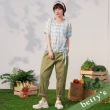 【betty’s 貝蒂思】抽繩寬鬆純色休閒褲(綠色)