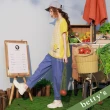 【betty’s 貝蒂思】休閒刺繡縮口長褲(深藍)