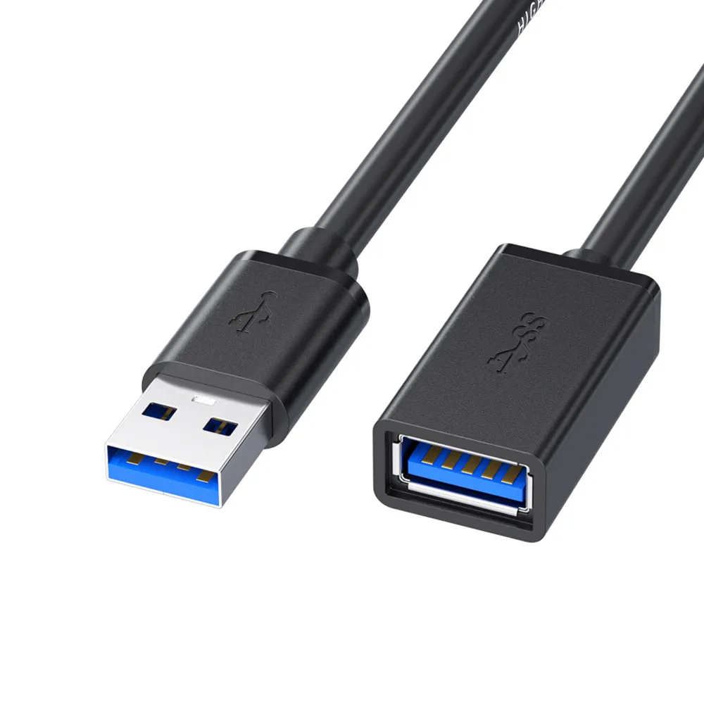 【LineQ】USB3.0公對母數據延長傳輸線傳輸線-0.5m