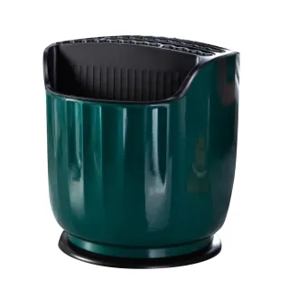 【E.City】大容量刀筷餐具旋轉收納盒架