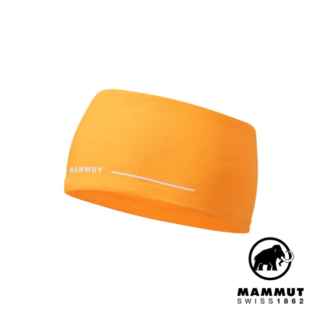 【Mammut 長毛象】Aenergy Light Headband 機能輕量快乾頭帶 柑桔橘 #1191-01640