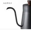Caiyi 時尚咖啡壺 品味手沖壺 不銹鋼日式手冲壺掛耳壺 加厚迷你壺 400ml(手沖壺 不鏽鋼咖啡壺)