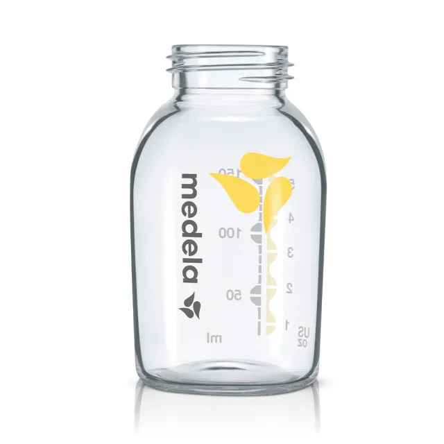 【Medela】玻璃母乳儲存瓶150ml(全球產院指定第一品牌)