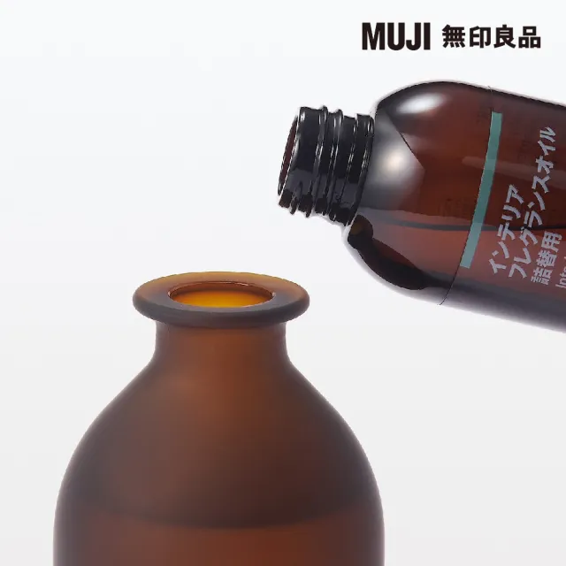 【MUJI 無印良品】空間芬香油/補充瓶/花香/180ml