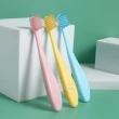 【Amywo艾美窩】日系軟毛兒童牙刷 3入/盒(日式兒童牙刷 胖胖手柄 軟毛牙刷 兒童牙刷 寶寶牙刷 牙刷 刷牙)