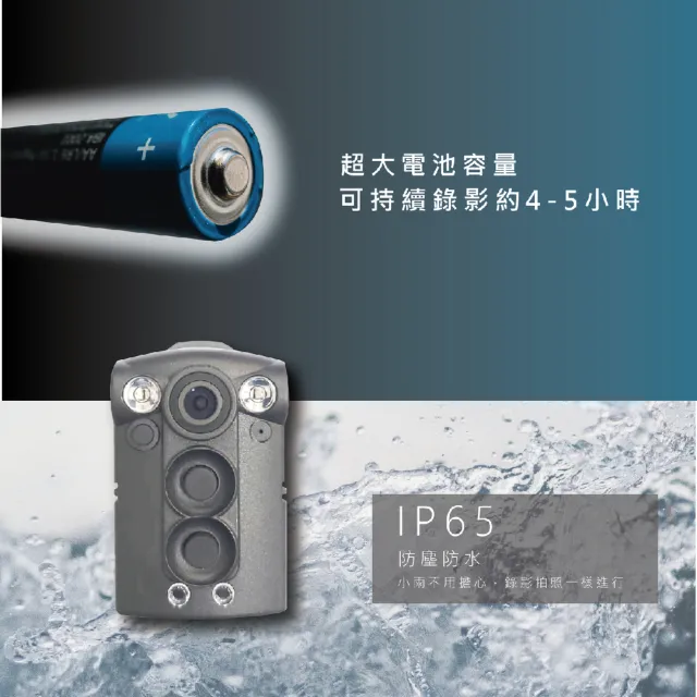 【MPCAM】Z07 2K畫質 台灣聯詠晶片 贈防水殼+64G終身保固記憶卡(專業級 廣角 IR夜視微型攝影機 密錄器)