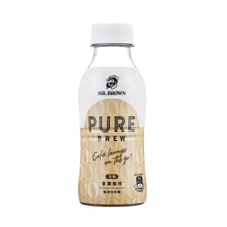 【金車/伯朗】Pure Brew拿鐵咖啡350mlx24入/箱