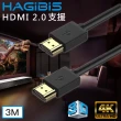 【HAGiBiS】2.0版4K UHD 60Hz高清畫質影音傳輸線(3M)