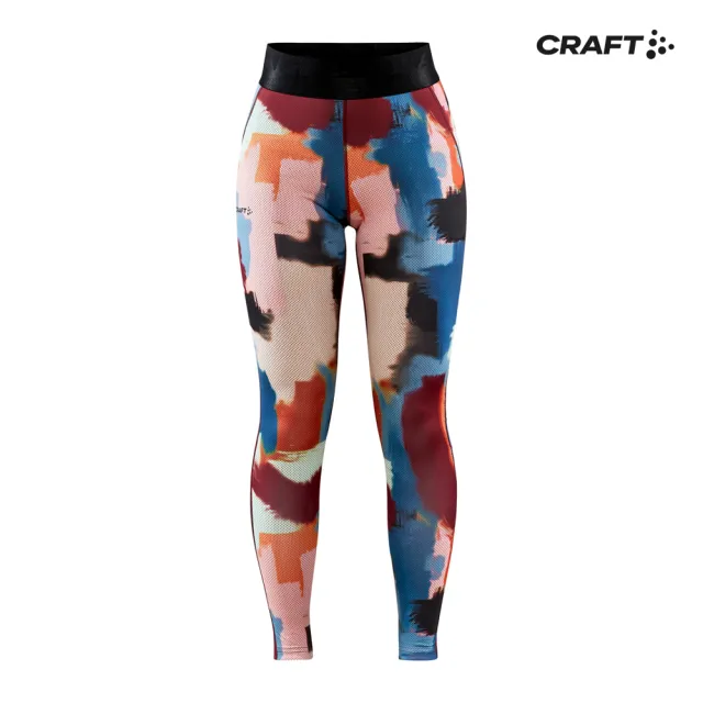 【CRAFT】女 CORE ESSENCE TIGHTS W-P SHADES/MULTI 運動緊身褲(1908772-159007)