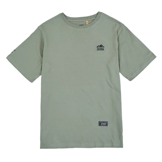 【5th STREET】中性 短t 短袖 上衣 t恤 TEE 綠色(570951)