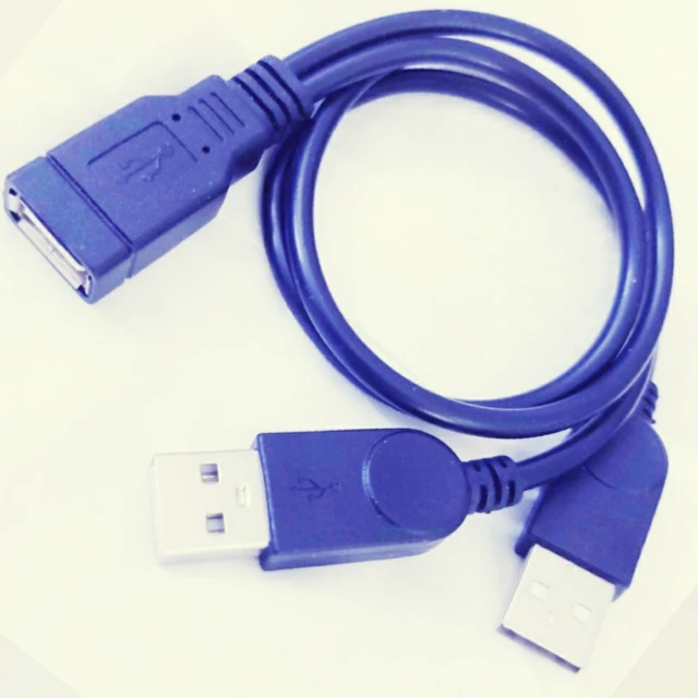 Ainmax 艾買氏 USB2.0 母頭傳輸延長線對USB 2公頭(傳輸資料用不作供電使用)