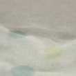 【日本SOLEIL】頂級設計浪漫粉彩圓點透氣防曬抗UV柔軟舒適絲巾羊毛觸感圍巾披肩脖圍(摩卡棕)