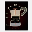 【kingkong】304不鏽鋼意式摩卡咖啡壺 咖啡手沖壺 100ml-2杯份(防燙 耐熱 咖啡壺 過濾壺 咖啡用品)