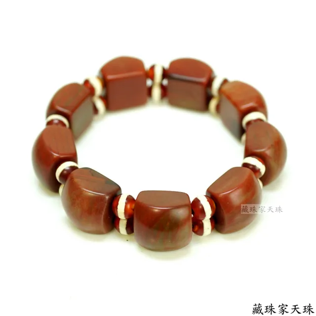 【藏珠家】阿卡板珠天珠手鍊-3