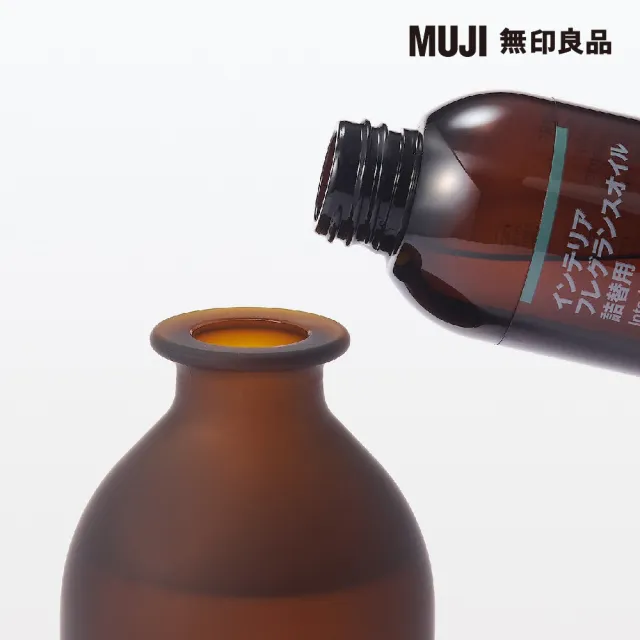 【MUJI 無印良品】空間芬香油/補充瓶/木質/180ml
