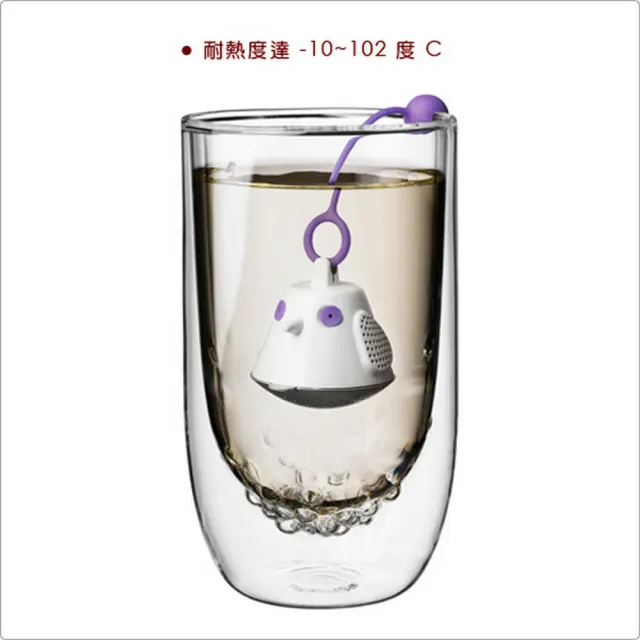 【QDO】水中鳥濾茶器 綠(濾茶器 香料球 茶具)