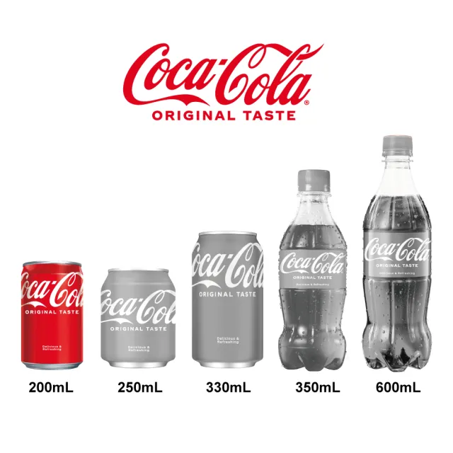 【Coca-Cola 可口可樂】迷你罐200ml x8入/組