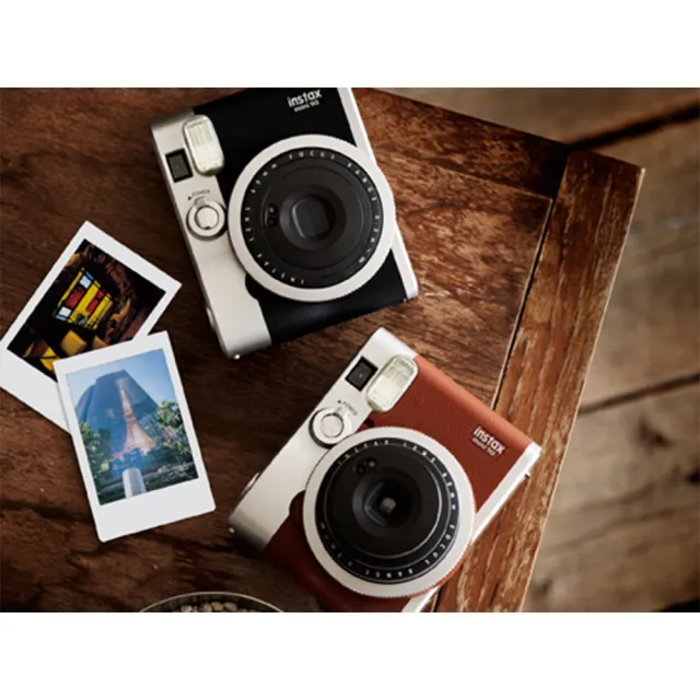 FUJIFILM 富士】instax mini 90 經典復古拍立得(即可拍經典黑相機復古