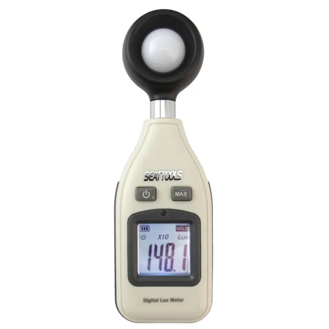 【工具達人】照度計 測光儀 流明表 亮度計 測光計 亮度器 照度表 光明計 光照計 光度計 流明計(190-LM)